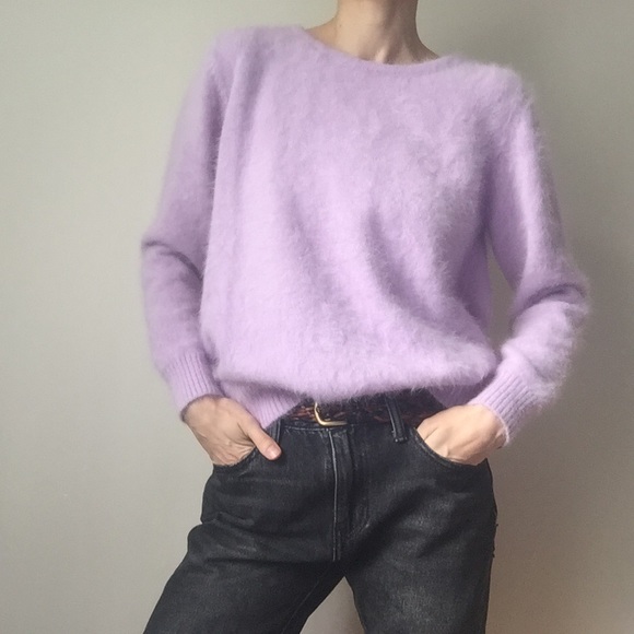 Vintage Sweaters - VINTAGE Angora Sweater